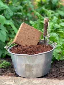 Eco2go Vietnam Bloc de tourbe de coco compressé pour jardinage, support de culture naturel, léger et organique, idéal pour la plantation de fleurs et les plantes à forte consommation d'eau - Product Image 3