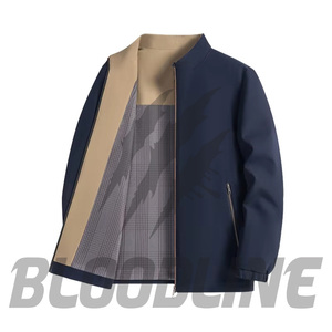 Veste kaki pour homme à manches longues avec imprimé chauve-souris, design respirant, à porter en toutes saisons - Product Image 5