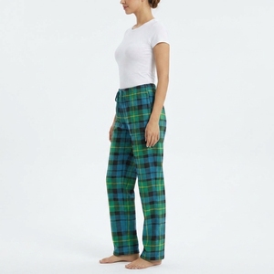 Diseño de Tartán Personalizado, Casual, de Calidad y Elegante, Tejido con Algodón para Pantalones de Mujer - Product Image 3