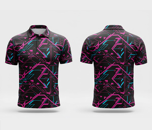 Polo Transpirable con Sublimación Completa – Ropa Deportiva de Secado Rápido para Hombres, Mujeres y Jóvenes, Polo Activo de Secado Rápido - Product Image 3