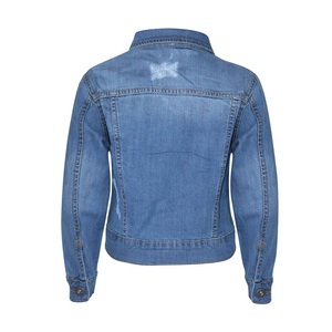 Nouvelle arrivée : veste en jean pour femme, hiver, décontractée, personnalisable, plusieurs couleurs, en vente à prix raisonnable - Product Image 6