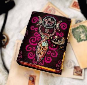 Handmade Genuine Leather <b>Journal</b> Diary Notebook Vintage Antique Leather Bound <b>Journal</b> with Handmade Paper Blank Diary <b>Writing</b> - Product Image 1