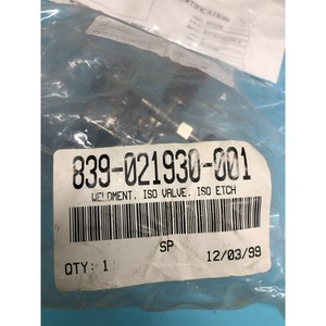 LAM 839-021930-001 ชิ้นส่วนเชื่อมต่อ, วาล์ว ISO, ISO Etch - อุปกรณ์และอะไหล่เซมิคอนดักเตอร์ระดับโลกที่เชื่อถือได้ - Product Image 2