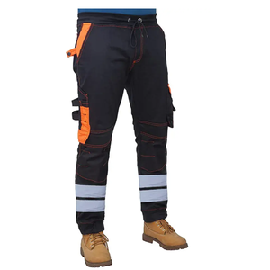 Pantalon de sécurité haute visibilité pour hommes, personnalisable avec logo, en promotion, plusieurs tailles, vêtement réfléchissant imperméable pour adultes - Product Image 1