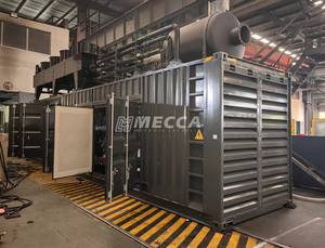 Heavy Duty 1800kW Diesel Electric Power Genset 2250kVA Open Customized Container <strong>Generators</strong> with 16V4000G63F MTU <strong>Generators</strong> - Product Image 3