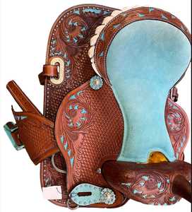 Silla de Montar Occidental para Caballo de Primera Calidad Personalizada, Asiento de Cuero Suave, Mejor Precio para Sillas de Montar de Primera Calidad - Product Image 4