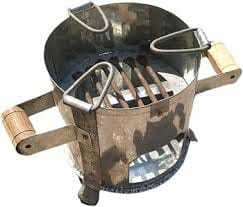 Parrilla de Carbón de Acero Inoxidable con Rejilla Extraíble - Product Image 2