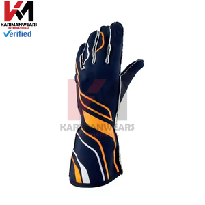 Guantes de Karting Antideslizantes de Silicona con Estampado Personalizado, Equipo Profesional para Simulación de Carreras, Exportador - Product Image 1