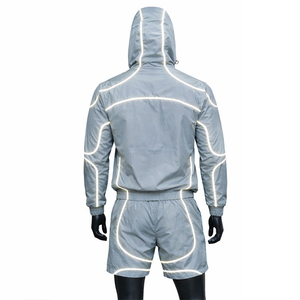 Custom Windbreaker Summer Set Short And <b>Hoodie</b> Men Wholesale Customize Tracksuit Women Short Sets For Men Training Wear - Product Image 3