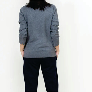 T-shirt décontracté d'été à col roulé pour femme, manches longues, 100 % coton biologique, respirant, écologique, séchage rapide, 160g - Product Image 4