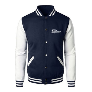 Veste universitaire d'hiver pour homme de haute qualité à prix de gros, couleurs et styles personnalisables sur le devant, écologique, respirante, idéale pour le streetwear - Product Image 1