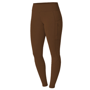 Leggings d'équitation pour femmes avec grip en silicone aux genoux, collants d'équitation taille haute, vêtements de performance pour le yoga et le fitness - Product Image 1
