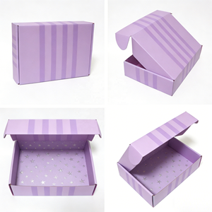Caja de Cartón Plegable Ecológica de Papel Kraft con Logotipo Personalizado, Resistente para Envíos - Product Image 2