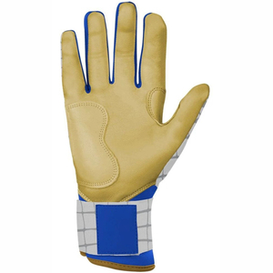 Custom Logo Baseball/Softball Batting Gloves High Quality Leather <b>Hook</b> & Loop Closure Quick-Dry Breathable Durable Left-Handed - Product Image 5