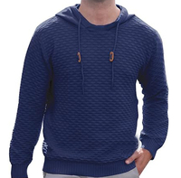 Sweat à capuche unisexe en tissu jersey lourd haute densité 100% coton, style vintage délavé, doublure polaire, poche, streetwear, personnalisable