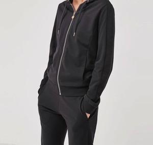 Conjuntos Deportivos Unisex de 2 Piezas con Logotipo Personalizado al por Mayor, Sudadera con Capucha y Pantalones Largos Antiestáticos de Forro Polar - Product Image 4