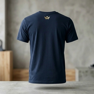 Camisetas personalizadas de cuello redondo transpirables para hombre, camisetas gráficas de poliéster, camiseta refrescante de alta calidad para el verano - Product Image 2