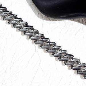Luxury Iced Moissanite Cuban Link Chain <b>Bracelet</b> <b>Men</b> Women 925 Sterling <b>Silver</b> Rhodium Plated Hip Hop Jewelry - Product Image 2