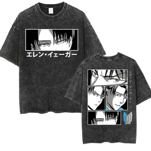 Camiseta Oversize de Streetwear OEM con Estampado Gráfico de Pez Japonés en la Espalda, Tejido de Algodón Transpirable, Proveedor de Logotipos Personalizados - Product Image 5