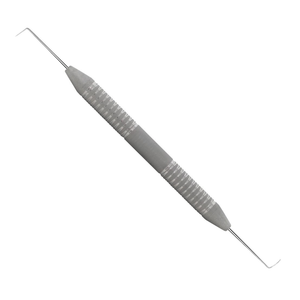 Sonde diagnostique dentaire n° 3 en acier inoxydable à double extrémité pour examen buccal - Product Image 1