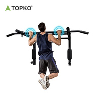 Barre de traction murale TOPKO de haute qualité pour entraînement à domicile, barres horizontales en acier pour tractions