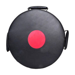 Protège-tibias ronds personnalisables avec fermeture éclair pour entraînement de MMA, Muay Thai et arts martiaux - Product Image 1