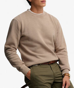 Sudadera para Hombre con Bloques de Color, Ecológica, Forrada, de Manga Larga, Cuello Redondo, de Algodón, Suave, Cálida, Informal, para Otoño, para Uso Diario - Product Image 6