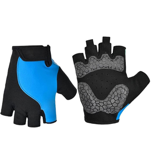 ถุงมือฟิตเนสแบบครึ่งนิ้ว ระบายอากาศได้ดี พร้อมแผ่นกันลื่นแบบ Hex Grip สำหรับออกกำลังกาย เหมาะสำหรับทั้งชายและหญิง - Product Image 2