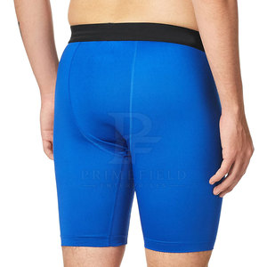 Made in Pakistan Hot Solid Casual Mid Waist <b>Compression</b> <b>Shorts</b> for <b>Men</b> Breathable Fabric High Quality Gym Fitness Quick Dry - Product Image 3