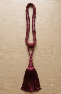 Elegant U Shape Textile Tassel Tiebacks Classic Design for <b>Curtain</b> Accessories - Product Image 2