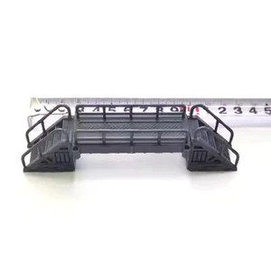 1/144 Scale Hangar Maintenance <b>Platform</b> <b>Ladder</b> Bridge Set Construction Toy Plastic Diorama Accessories Assembly Model Equipment - Product Image 1