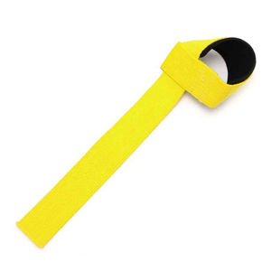 Sangle de levage en cuir personnalisée pour fitness, musculation, entraînement, avec logo sur mesure, outil d'entraînement de poignet, respirante - Product Image 3