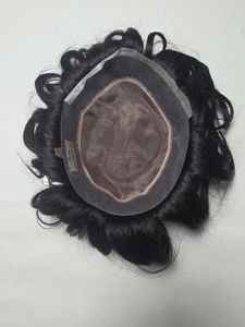 Peluca de Cabello Humano Mono de Primera Calidad Austrian Taz Hair Bangladesh con Estilos Naturales y Ondas Profundas - Product Image 6