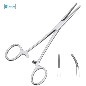 Pinces hémostatiques Kelly en acier inoxydable, pince chirurgicale pour hémostase, certifiées CE, classe I, instrument manuel - Product Image 1
