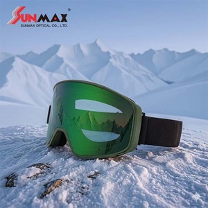 Masque de ski magnétique à lentille cylindrique UV400, prix compétitif, faible MOQ - Product Image 5