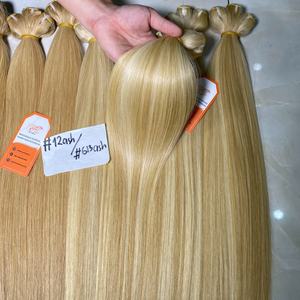 Extensiones de Cabello Remy Vietnamita 100% Humano de Doble Trama con Colores de Moda y Cabello Virgen - Product Image 2