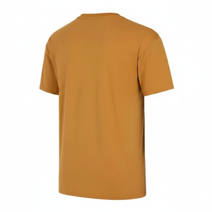 Camiseta Premium Amarillo Mostaza 100% Algodón para Hombre, Oversize, Lisa, al por Mayor, Cuello Redondo, Casual, Estilo Urbano, de Gran Gramaje - Product Image 2