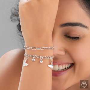 PRAO Multilayer <b>Butterfly</b> Design Fashion Charm <b>Bracelet</b> - Product Image 2