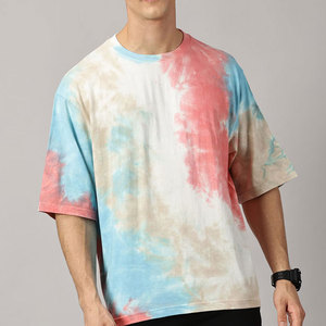 T-shirts pour hommes en coton 100% de haute qualité, coupe ample, nouveau design, étiquette privée, col rond, vente en gros, personnalisable - Product Image 1