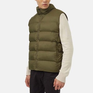 Customs Logo Man Winter Puffer Vest Winter Padded Warm Utility Vest Men Sleeveless <b>Bubble</b> Hooded Men Puffer Jackets Vest 2025 - Product Image 3