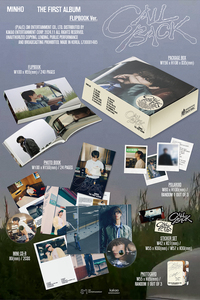SHINEE MINHO - [ CALL BACK ] 1ER ÁLBUM (Versión Flipbook) ÁLBUM DE K-POP MÁS VENDIDO EN COREA - Product Image 6