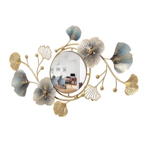 Modern Gold Metal Leaf <b>Wall</b> <b>Decor</b> Luxury Large Iron Leaf <b>Wall</b> Hanging Art Sculpture for Living Room Hotel Home Decoration - Product Image 3