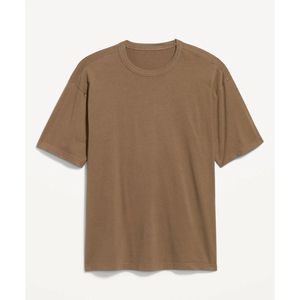 Camiseta Casual Lisa para Hombre, 100% Algodón, Holgada, Deportiva, de Manga Corta, Venta al Por Mayor - Product Image 4