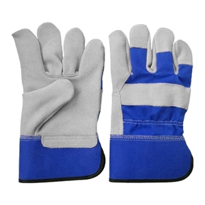 Guantes de Seguridad de Cuero Vacuno de Primera Calidad, Resistentes al Calor y a las Chispas, para Trabajos de Construcción - Product Image 6
