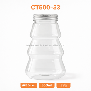 Custom Branding 500ml PET Bottle CT500-33 with 55mm Twist <b>Cap</b> for Beverages and Juice - Product Image 6