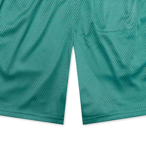 Shorts de sport décontractés pour hommes, respirants, en maille unie, séchage rapide, style hip-hop, pour l'été, vente en gros - Product Image 2