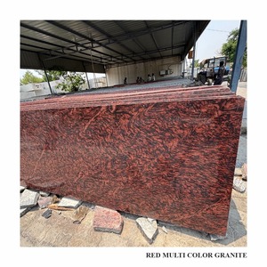 Trending Red Multi Colour Kanakapura Gangsaw Tiles Natural Granite <b>Stone</b> for Flooring Wall Cladding and <b>Landscaping</b> Projects - Product Image 5