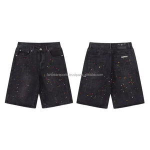 Premium Quality <b>Denim</b> Short for Men Custom <b>Denim</b> Shorts with High Quality Breathable <b>Material</b> Comfortable and Regular Fit Style - Product Image 6