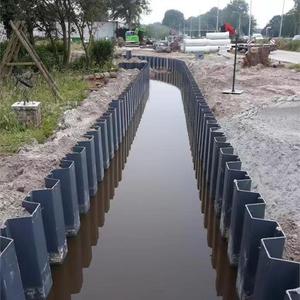 Panneaux de palissage en PVC vinyle pour murs de soutènement et protection contre les inondations - Product Image 5