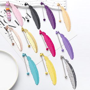 Marcapáginas de metal dorado con gancho para manualidades, ideal para niños y amantes de los libros, regalo creativo. - Product Image 4